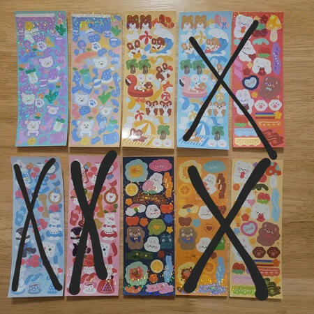 ✅✅✅❌❌|❌❌✅❌❌